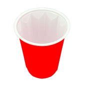 Morning Dew - 16oz PP Red Plastic Party Cups - Diamond - PS16R-D