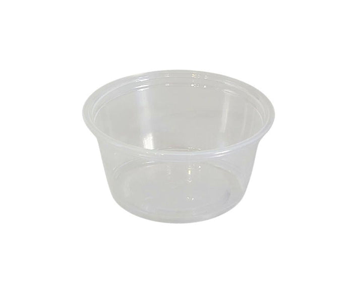 Value+ Clear PP Plastic Portion Cups - 2oz