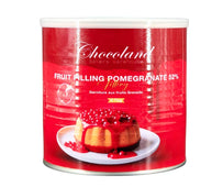 Chocolake - Fruit Filling Pomegranate 52% ( 2.7Kg Pail * 4 Pails/ Case)