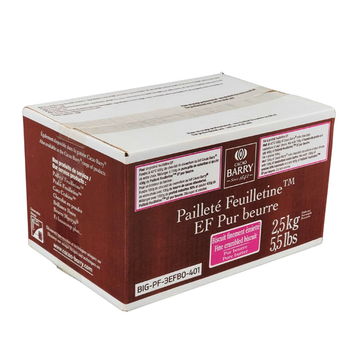 Cacao Barry - Fine Crumbled Biscuit with butterfat - Halal - 2.5kg