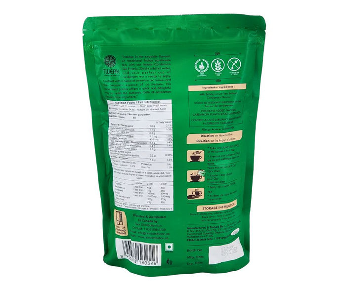 Tweak - Cardamom Chai (No Added Sugar)