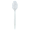 Value+ - Heavy - Plastic Tea Spoon - White - Retail Pack - RP2103