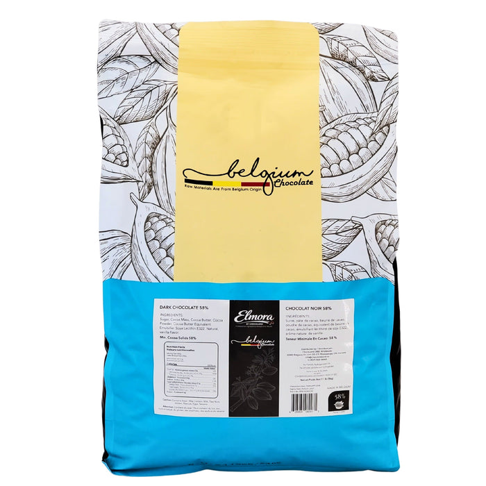 Elmora - Belguim Dark Chocolate 58%