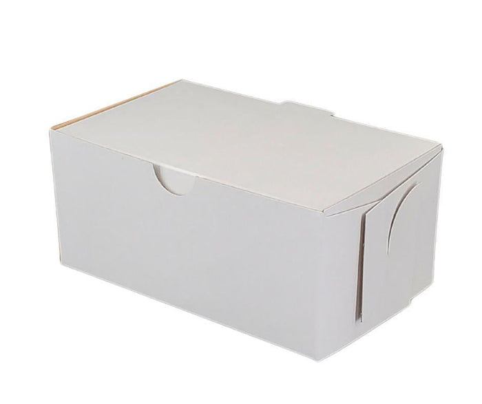 EB - White Cake Boxes - 6½x4x3