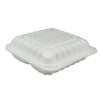 Value+ - 38oz Rectangular White Plastic Container