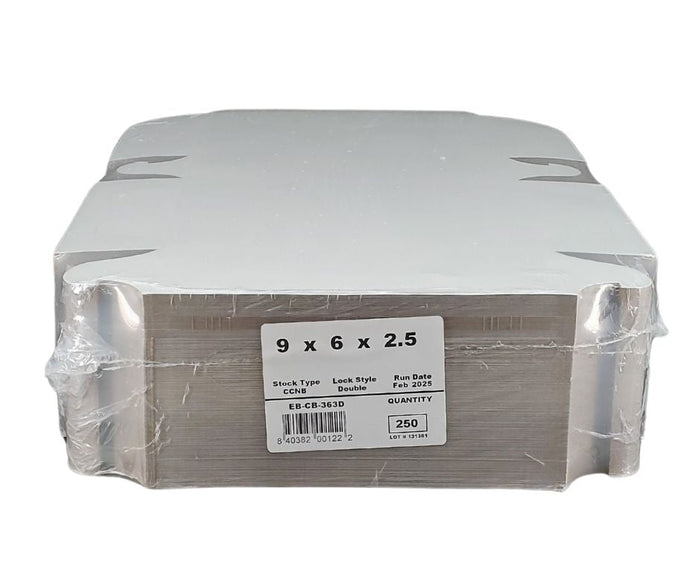 EB - White Cake Boxes - 9x6x2½