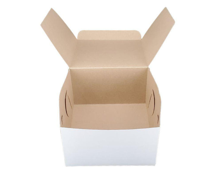 EB - White Cake Boxes - 9x6x2½