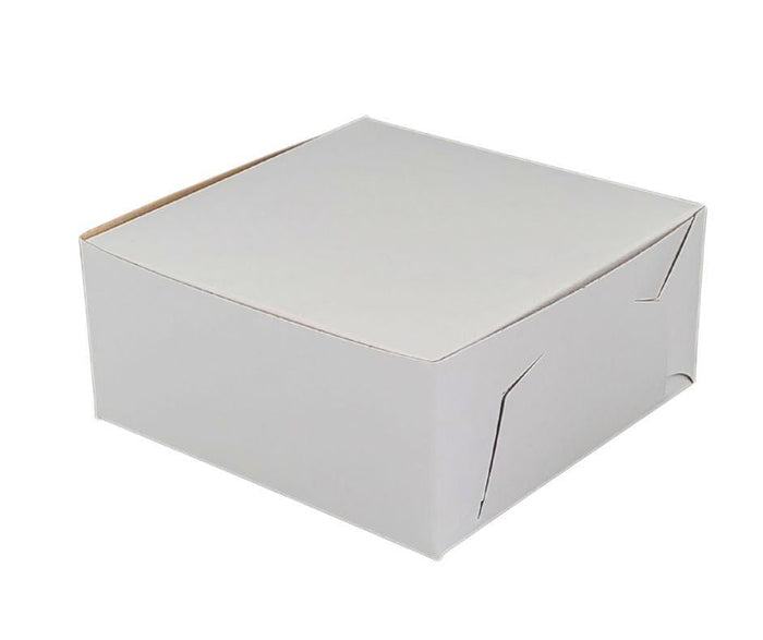 EB - White Cake Boxes - 5½x5½x2½