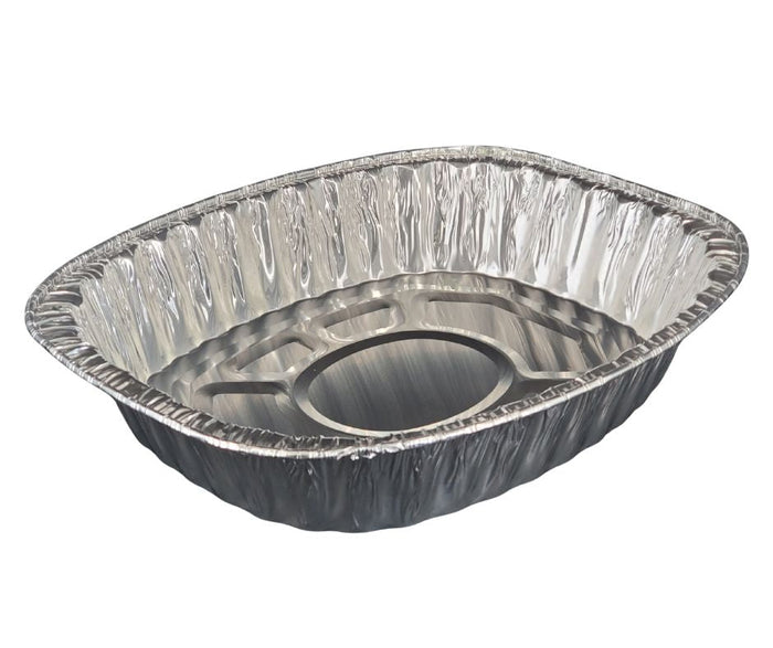 Rhino-Foil Aluminum Oval Roaster Foil Tray