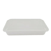 Value+ -  58oz Plastic Container Sets Rectangular - White