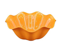 Melamine Flower Bowl - Orange - 12.2
