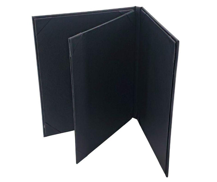 Menu Cover - Black - 8.5x11