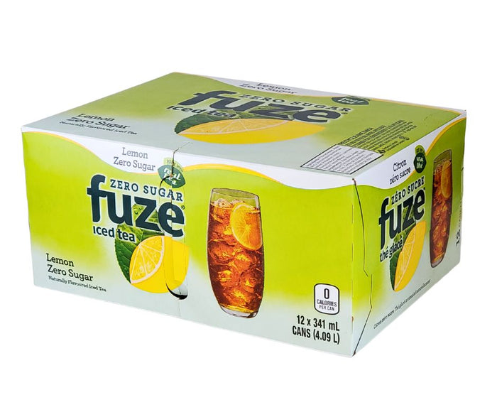 Fuze - Iced Tea - Lemon - Zero - Cans - 12pk