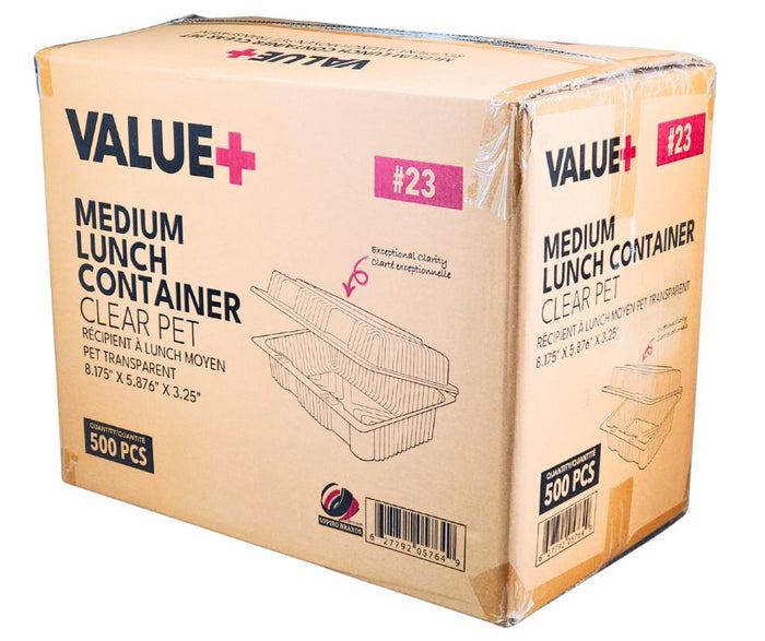 Value+ - Medium Lunch Container - 8.175