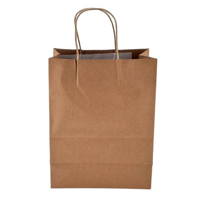 Prime Bags - Paper Handle Bag - Self Adhesive - 8*4.5*10.5