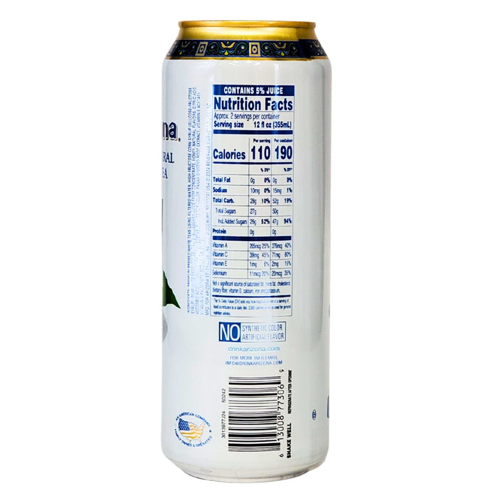 Arizona - Iced Tea - Blueberry White Tea - Cans