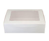 EB - 14 x 10 x 4 - 12 Cupcake Box with Window - White - 5284A