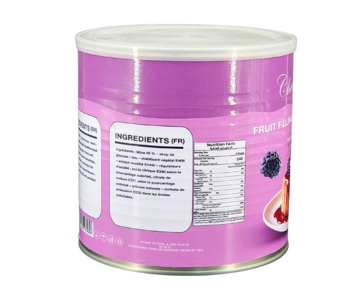 Chocoland - BlackBerry Fruit Fillings 65%