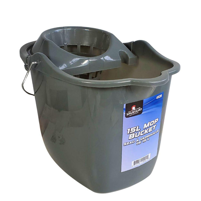 Spartano - 15L Mop Bucket - Grey - 4920