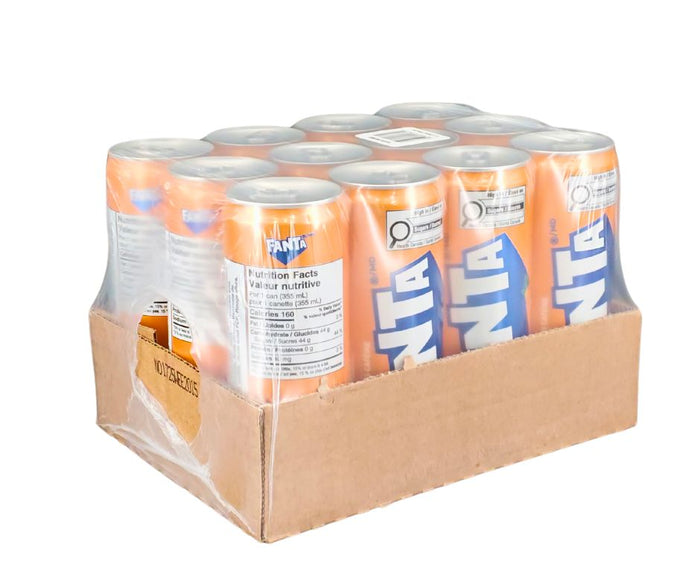 Fanta - Orange - Slim - Cans