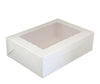 EB - 14 x 10 x 4 - 12 Cupcake Box with Window - White - 5284A