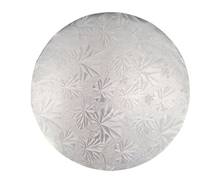 Enjay - Cake Board - Round - Silver - 8x1/4