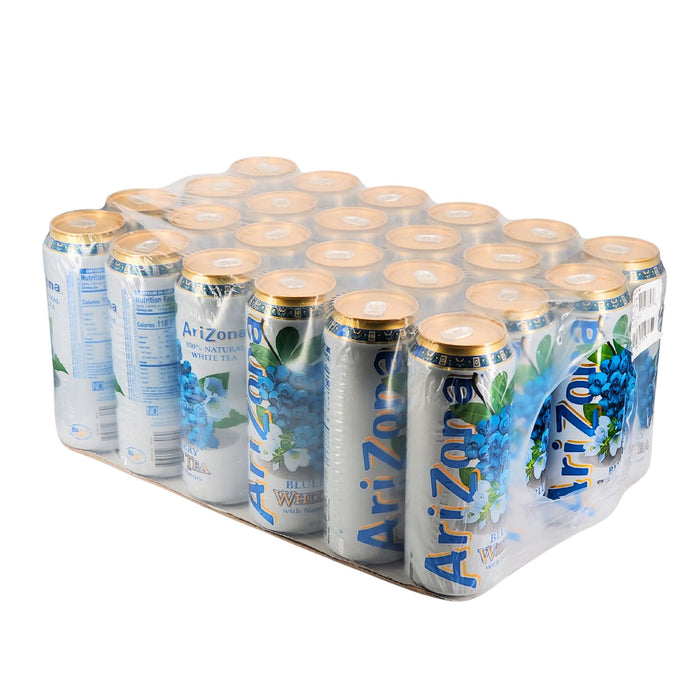 Arizona - Iced Tea - Blueberry White Tea - Cans
