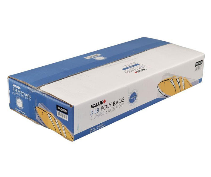Value+ - Poly Bags - 3 lb