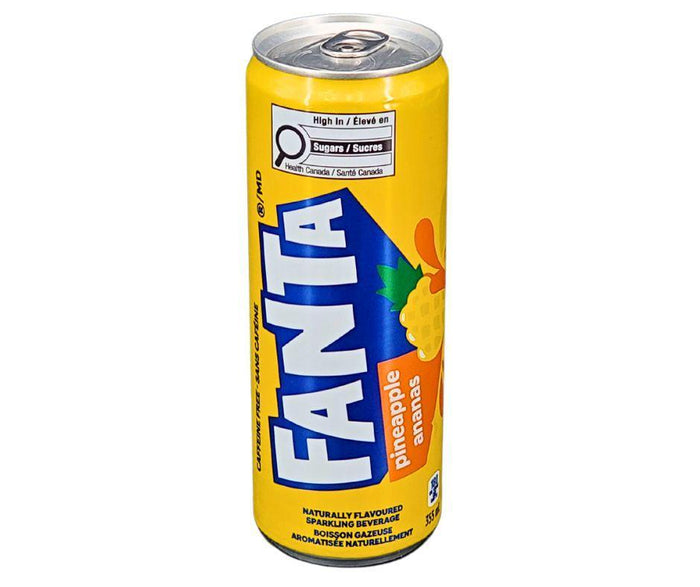 Fanta - Pineapple - Slim - Cans
