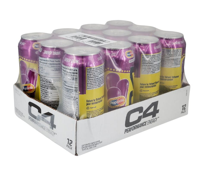 C4 - Energy Drink - Grape Popsicle