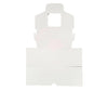 EB - Cup Cake Box with Window - White - 4x4x4