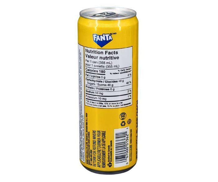 Fanta - Pineapple - Slim - Cans