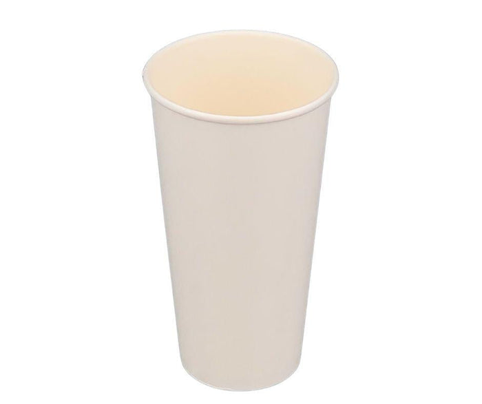 Morning Dew - 20 oz Hot Paper Cups - White - H20W