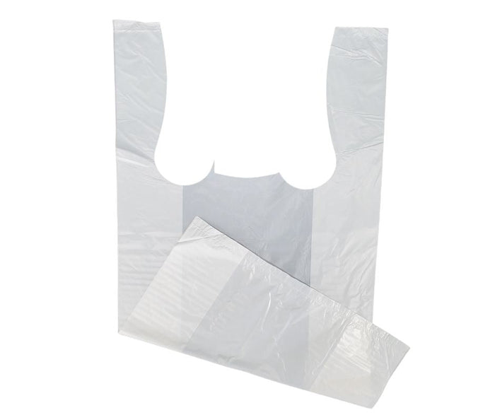 Value+ - S2 High Density - White Shopping Bags