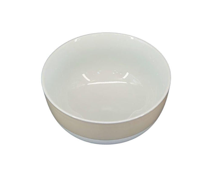 S&CO - Dinnerware Set - Taupe Band (16 PCS)