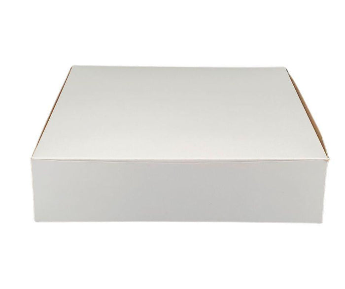 EB - White Cake Boxes - 10x10x2.5
