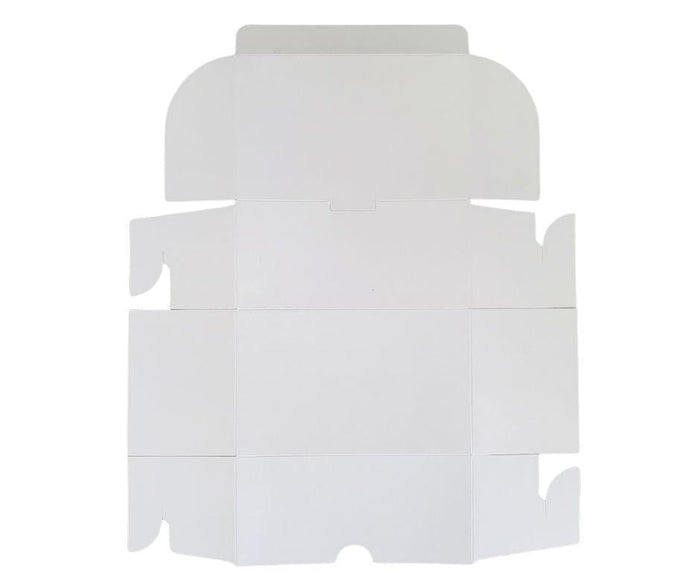 EB - White Cake Boxes - 6½x4x3