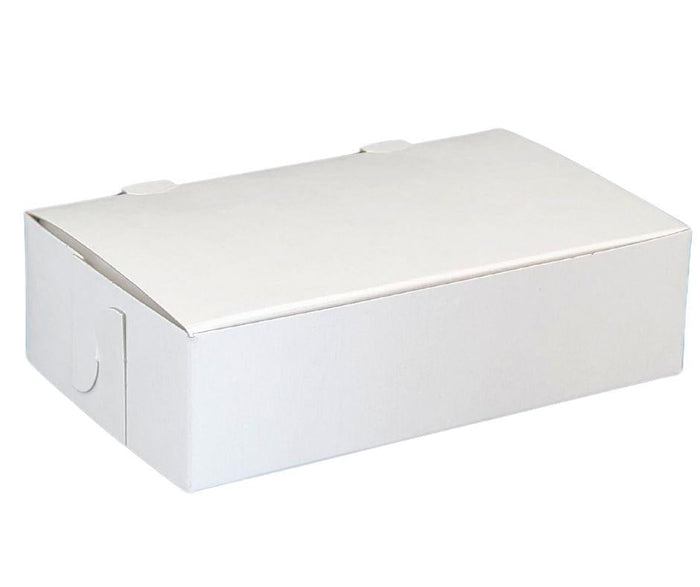 EB - White Cake Boxes - 1 lb Canadian - 6¼x3¾x1¾