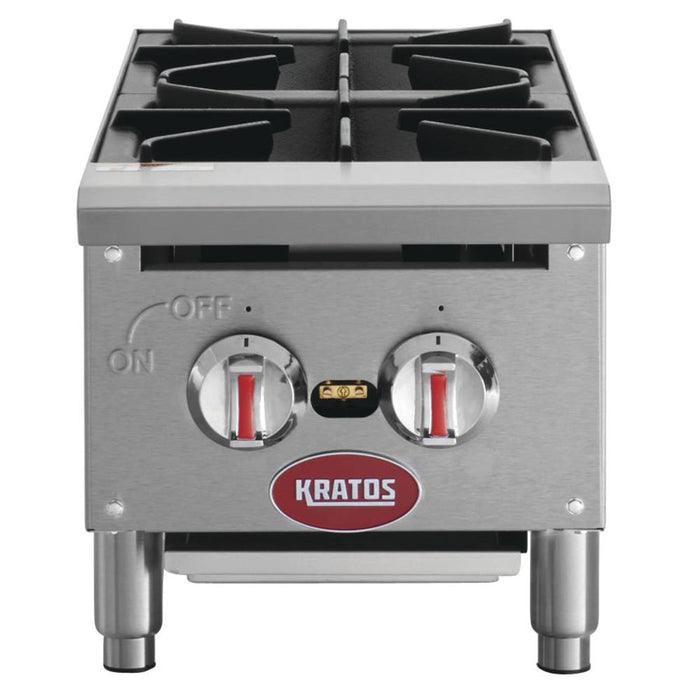 Kratos - Hot Plate 2 Burners SS 50K BTU 12