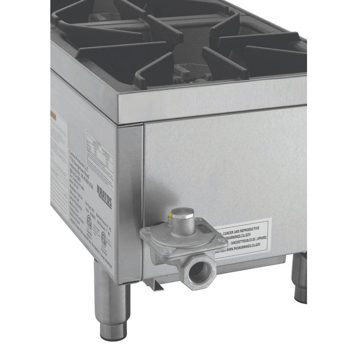 Kratos - Hot Plate 2 Burners SS 50K BTU 12