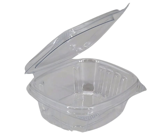 Genpak - Hinged Deli Container - Clear - 4oz - AD04