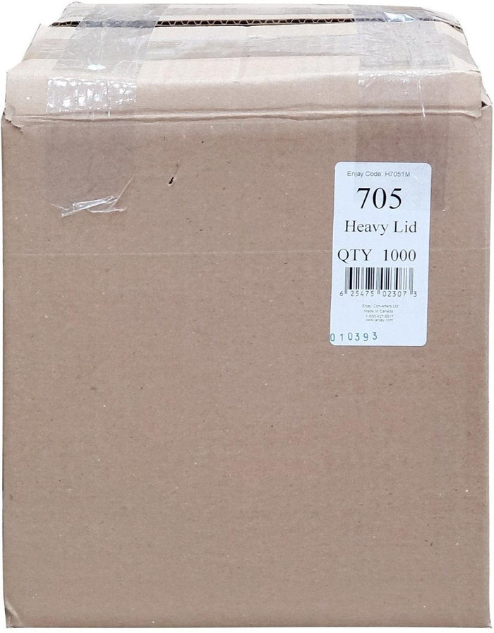 Paper Lids for 1 lb Oblong Heavy - 705
