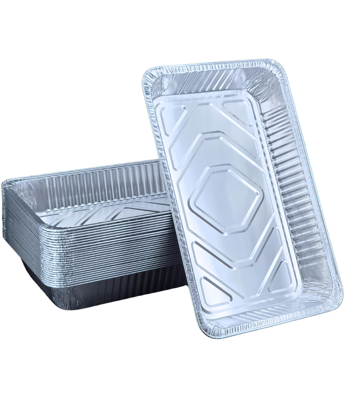 Rhino-Foil - Full Size Deep - Aluminium Steam Pan - HEAVY