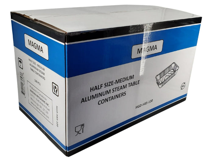 MegaStar - Half Size Medium - Aluminium Steam Table Pan