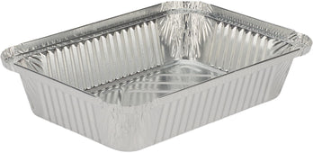 Megastar - 2 1/4 lb Oblong - Aluminium Foil Container - Heavy