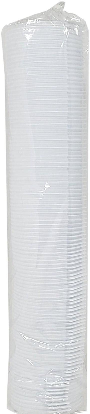 CLR - Amhil - Fold Back Lid for 8oz Hot Cup - White - L378FB