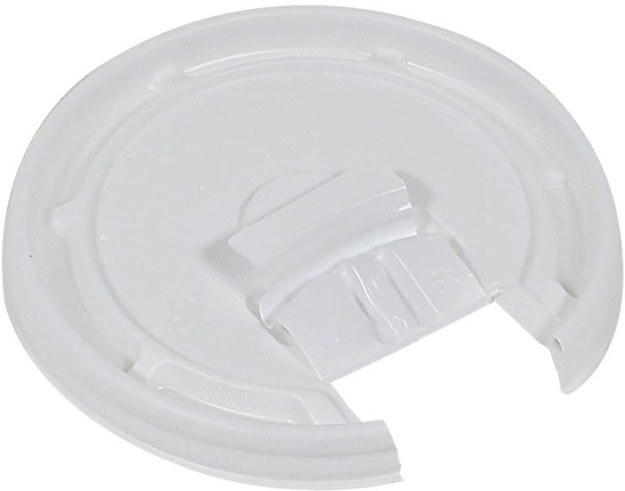 CLR - Amhil - Fold Back Lid for 8oz Hot Cup - White - L378FB
