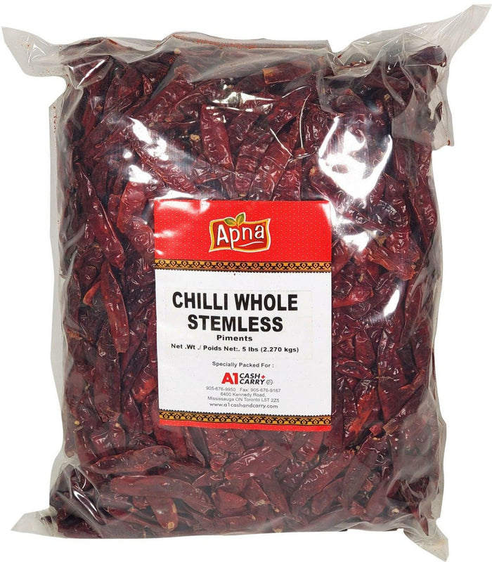 Apna/Global Choice - Whole Chilli - Stemless