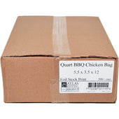 Atlas - Foil BBQ Chicken Bags - Printed - 5.25 x 3.5 x12