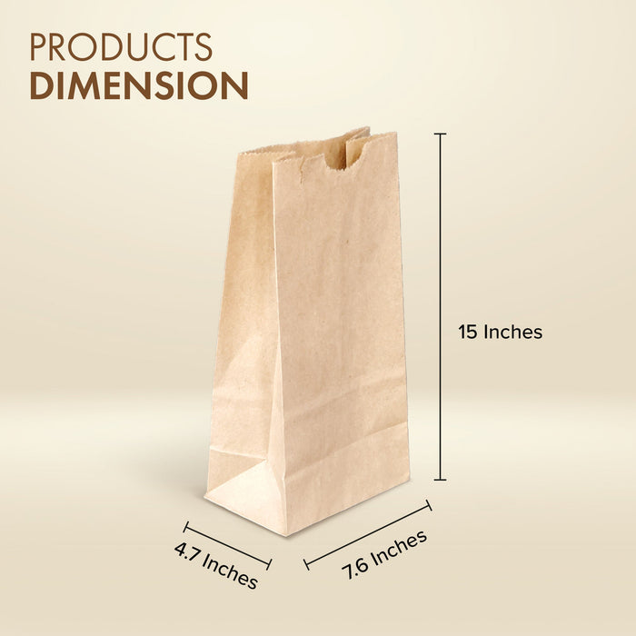Paper Bags - Brown/Kraft - #14 - Made in Canada